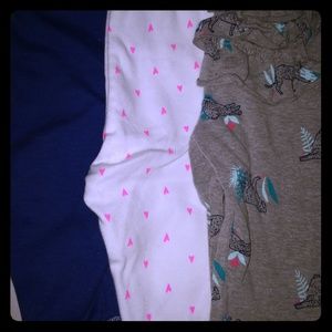 3 pack of 3-6 month pants